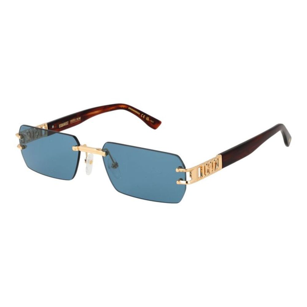 Dsquared² Gold Metal Men's Sunglasses